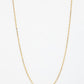 NVR Women's Gold-Polished Minimal Chain - Swadesiicart