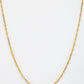 NVR Women's Gold-Polished Minimal Chain - Swadesiicart