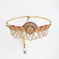 NVR Women's Gold-Polished Cubic Zirconia Stone Studded Rajputi Choker Necklace | Swadesiicart