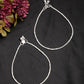 NVR Women's Pair of 2 Silver-Plated Anklets | Swadesiicart