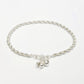 NVR Women's Pair of 2 Silver-Plated Anklets | Swadesiicart