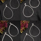 NVR Women's Pair of 4 Silver-Plated Anklets | Swadesiicart