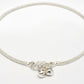 NVR Women's Set of 2 Silver-Plated Anklets - Swadesiicart