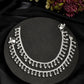 NVR Women's Set of 2 Silver-Plated Ghungroo-Beaded Anklets - Swadesiicart