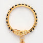 NVR Kids Pair of 4 Rhodium-Plated Artificial Beads Nazariya Kada Bracelet - Swadesiicart