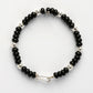 NVR Kids Pair of 5 Rhodium-Plated Artificial Beads Nazariya Kada Bracelet - Swadesiicart