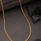 NVR Women's Set of 3 Gold-Polished Minimal Chain - Swadesiicart