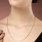 NVR Women's Set of 5 Gold-Polished Minimal Chain | Swadesiicart