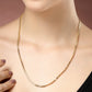 NVR Women's Set of 5 Gold-Polished Minimal Chain | Swadesiicart