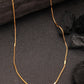NVR Women's Set of 5 Gold-Polished Minimal Chain | Swadesiicart