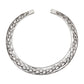 NVR Women's Silver-Plated Oxidized Statement Choker Necklace | Swadesiicart