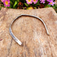 NVR Women's Handmade Silver-Plated Oxidized Collar Choker Necklace | Swadesiicart