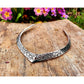 NVR Women's Handmade Silver-Plated Oxidized Collar Choker Necklace | Swadesiicart