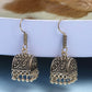 NVR Women Set of 2 Oxidized Contemporary Jhumka Earrings - Swadesiicart