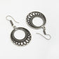 NVR Women Ethnic Set of 3 Oxidized Silver-Plated Jhumka & Chandbali Earrings | Swadesiicart