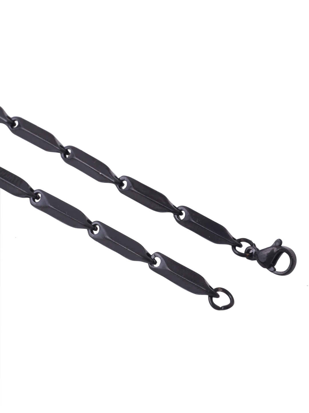 NVR Men Stainless Steel Set of 2 Bohemian Chain - Swadesiicart