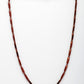 NVR Men Set of 2 Maroon & Green Rhodium-Plated Stainless Steel Chain | Swadesiicart
