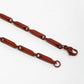 NVR Men Set of 2 Maroon & Green Rhodium-Plated Stainless Steel Chain | Swadesiicart