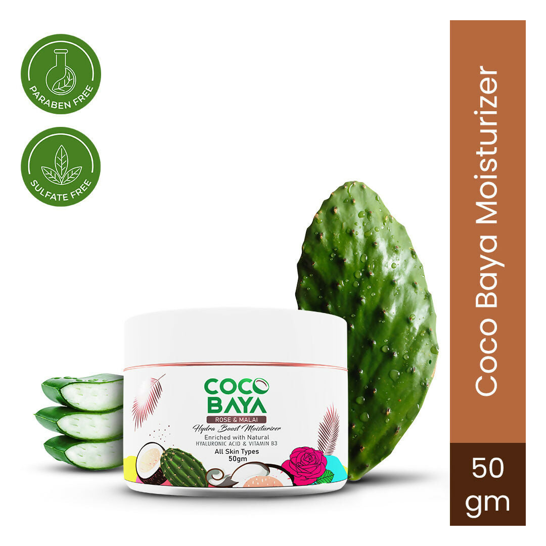 Cocobaya Rose & Malai Moisturizer - Swadesiicart