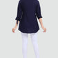 Snehal Creations Navy Blue Rayon Classy Tunic For Ultimate Look | Swadesiicart