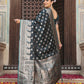 Shree Shyam Fashion Teal Silk Saree