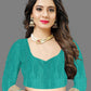 Vedant Vastram Soft Litchi Silk Banarasi Silk Saree - Rama | Swadesiicart