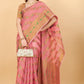 Vedant Vastram Soft Cotton Silk Banarasi Silk Saree - Pink | Swadesiicart