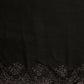 Ahalyaa Women's Traditional Semi Stitch Saree - Black | Swadesiicart