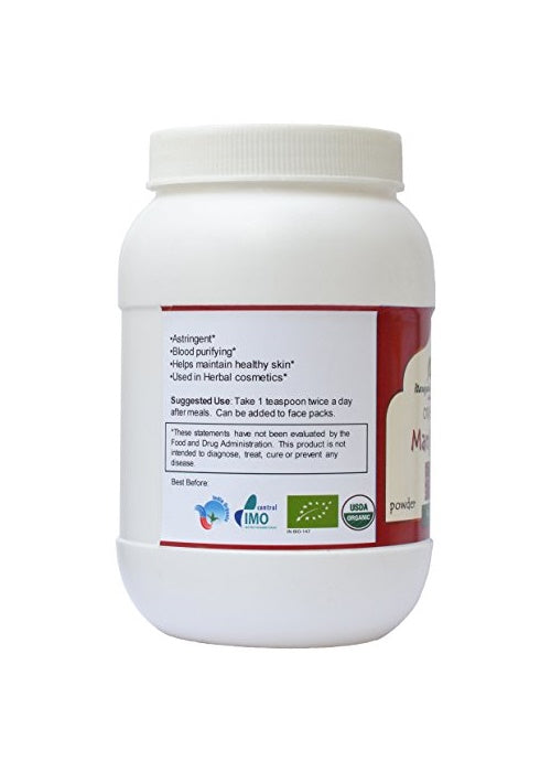 Narayani Naturals Organic Manjistha Powder | Swadesiicart
