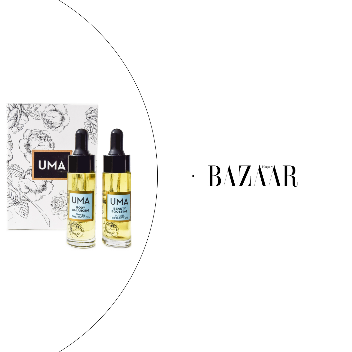 UMA Beauty Boosting Body Balancing Navel Oil Duo