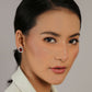 stone stud (Red) - Ruby Raang - Swadesiicart