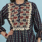Joban Fashion Blue Printed Co Ord Set - Swadesiicart