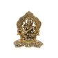 Handicrafts Paradise Metal Goddess Saraswati Idol