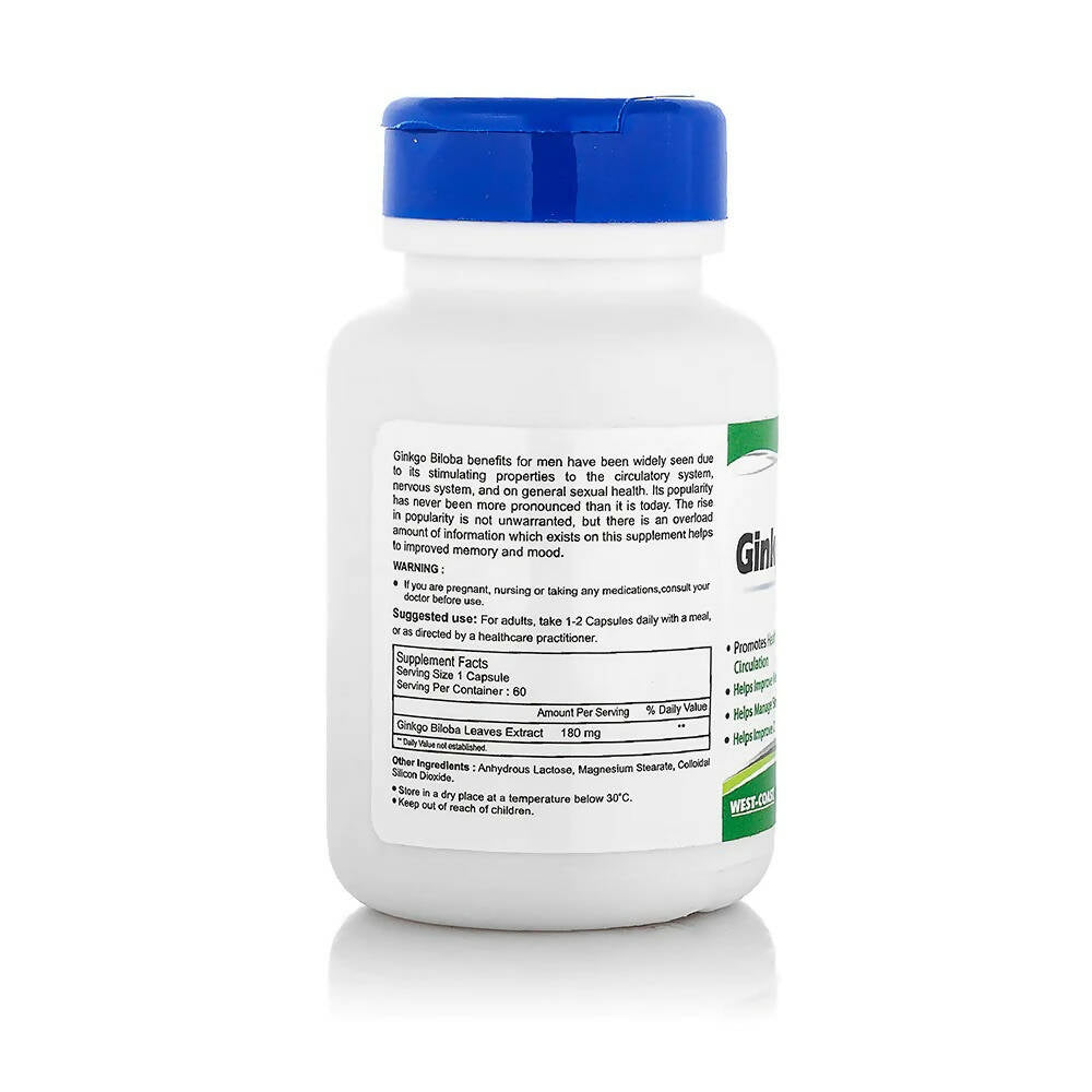 Healthvit Ginkgo Biloba Capsule - Swadesiicart