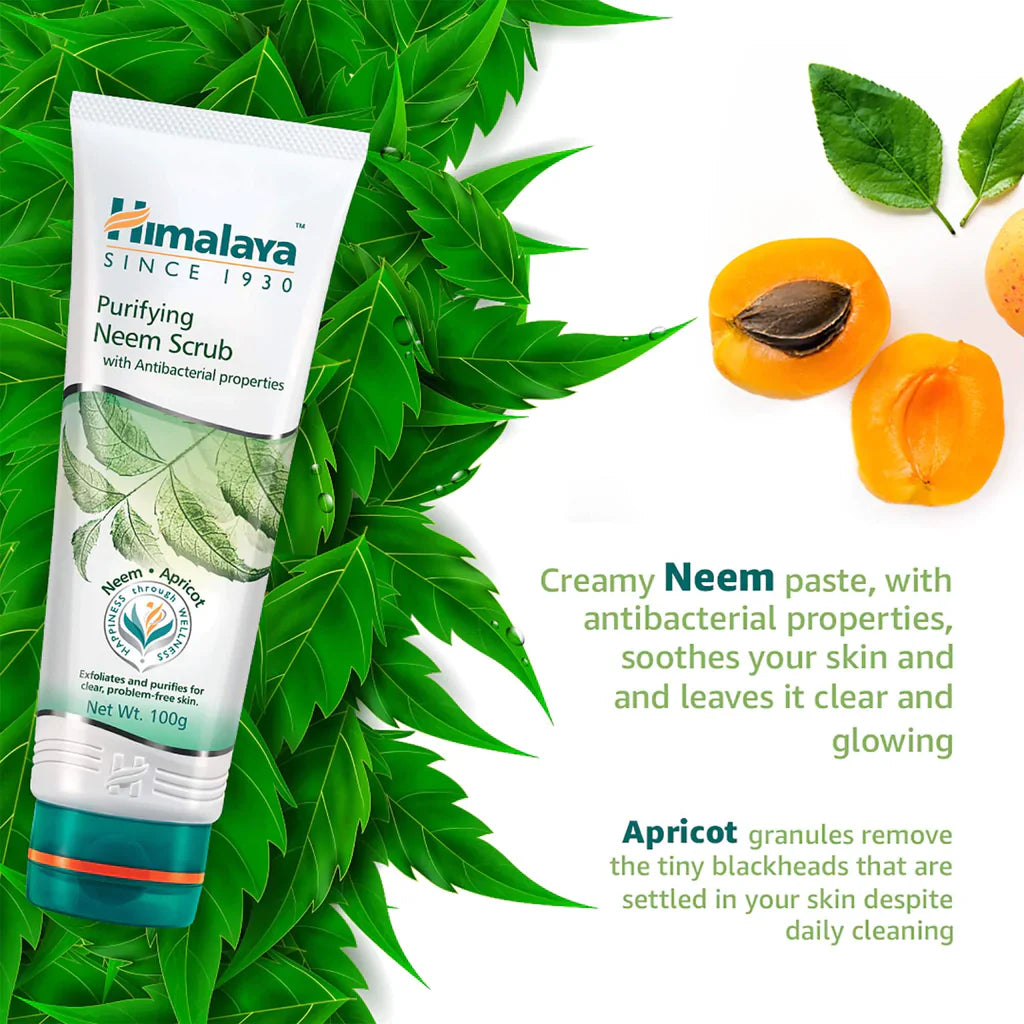 Himalaya Purifying Neem Scrub - Swadesiicart