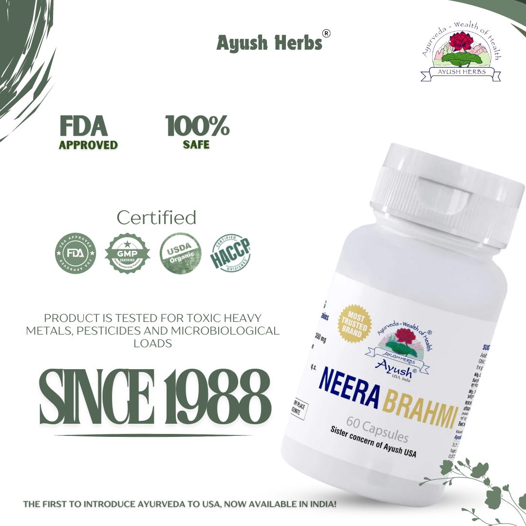 Neera Brahmi Capsules – Memory Support