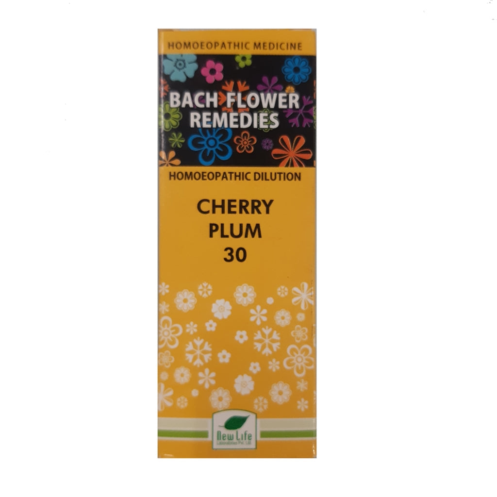 New Life Homeopathy Bach Flower Remedies Cherry Plum Dilution | Swadesiicart