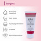 Globus Naturals Glycolic & 1% Salicylic Acid Herbal Anti Acne Face Cream - Swadesiicart