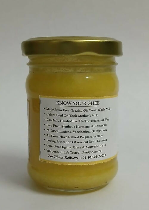 Satjeevan Organic Vedic Gir Cow Bilona Ghee | Swadesiicart