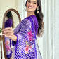 Blue Viscose Chanderi Stitched Suit With Dupatta - Tanisha | Swadesiicart