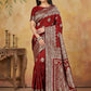 Shree Shyam Fashion Maroon Silk Blend Saree