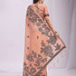 Shree Shyam Fashion Kashira Orange Linen Cotton Saree