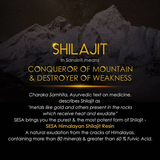 Sesa Wellness Himalayan Sj Resin - Swadesiicart