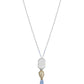 Joban Fashion Women Long Pattern Silver Tone Brass Necklace | Swadesiicart