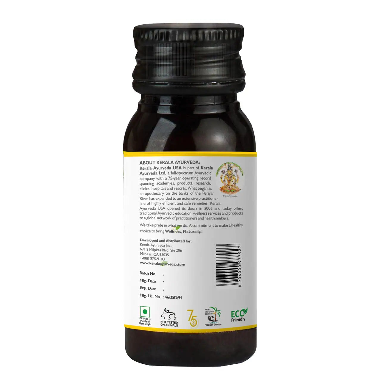 Nimbamruthadi Castor Oil 1 fl oz (30 ml)