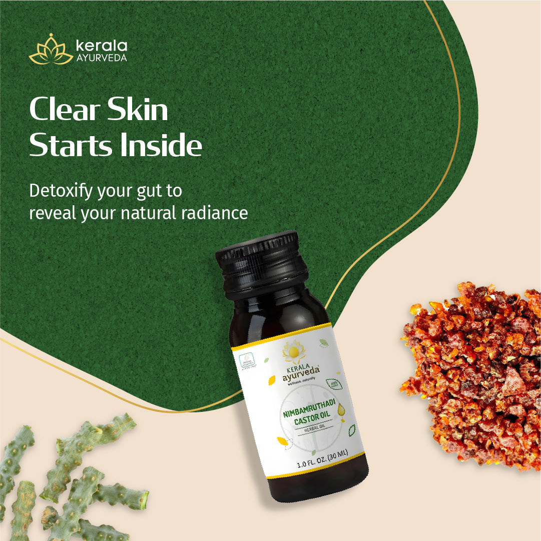 Nimbamruthadi Castor Oil 1 fl oz (30 ml)