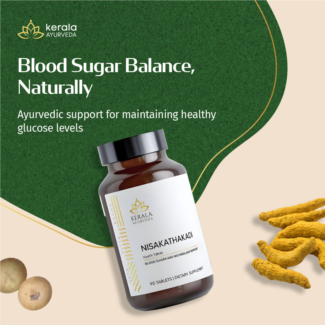 Nisakathakadi Kwath - Helps Maintain Healthy Blood Sugar Levels (90 Tablets)