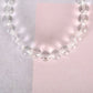 NVR Men & Women Transparent Beaded Elasticated Bracelet - NR Retail-NVR