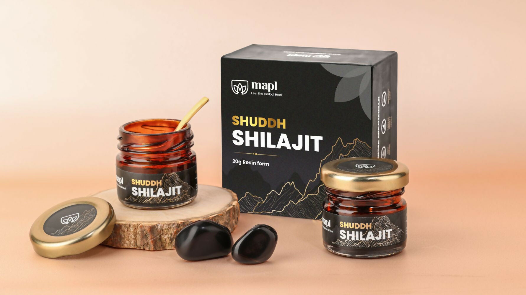 MAPL Himalyan Origin Pure SJ Resin | Swadesiicart