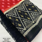 Red Polycotton Ethnic Motifs Saree with Unstitched Blouse - Hiral Fashion | Swadesiicart
